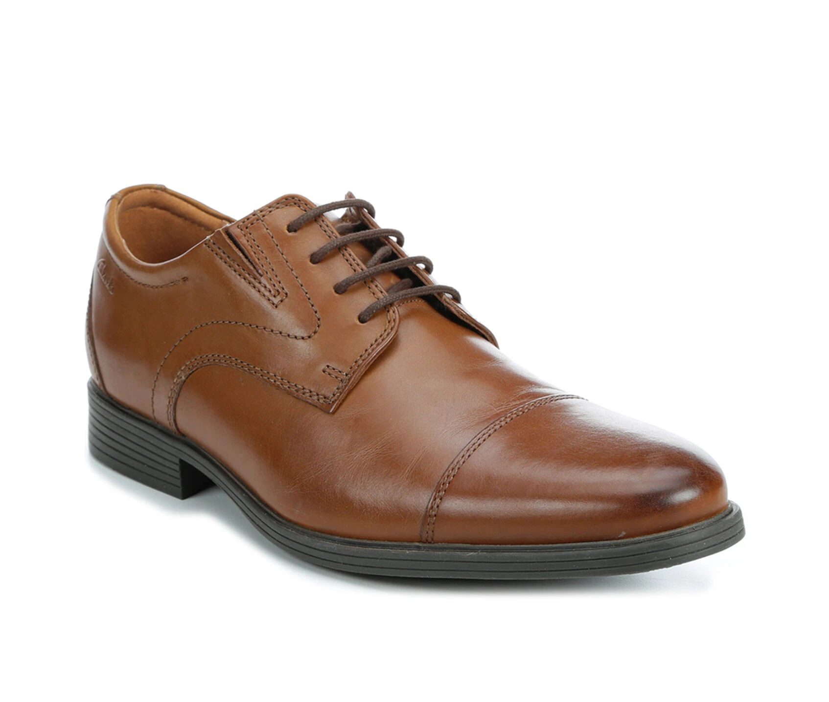 Men's Clarks Whiddon Cap Toe Dress Shoes 2 Men's Clarks Whiddon Cap Toe Dress Shoes - Image 2