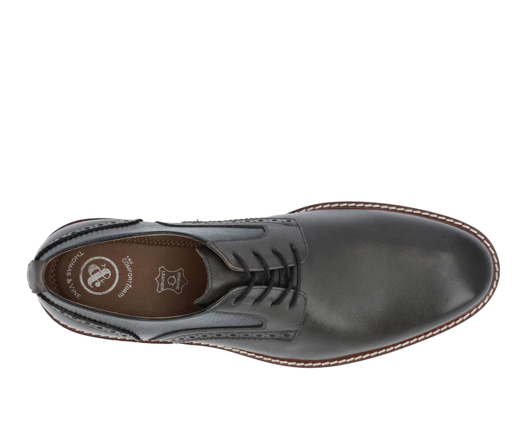 Men's Thomas & Vine Clayton Dress Oxfords 6 Men's Thomas & Vine Clayton Dress Oxfords - Image 6