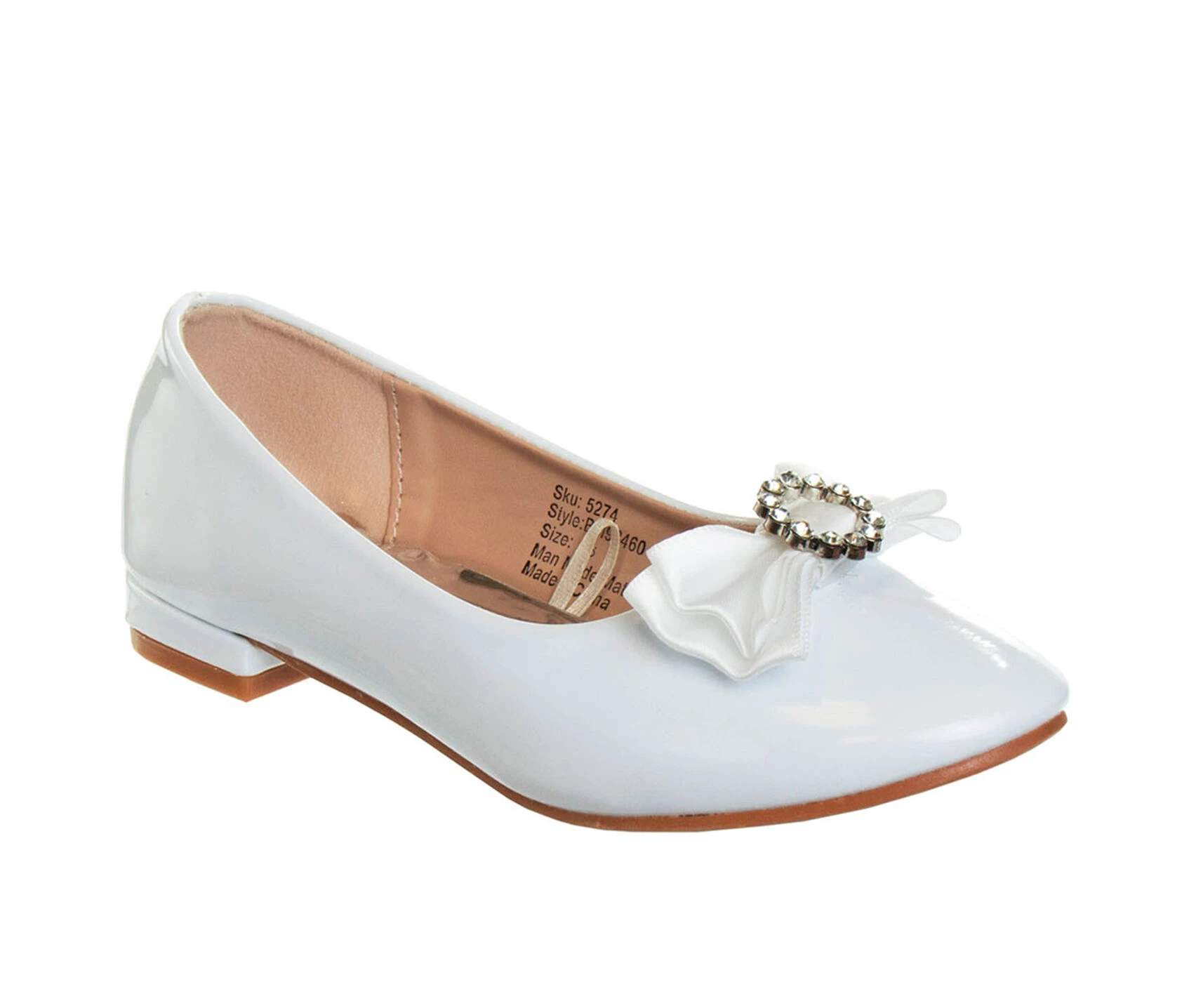 Girls' Badgley Mischka Delicate Flair 11-5 Dress Shoes 2 Girls' Badgley Mischka Delicate Flair 11-5 Dress Shoes - Image 2