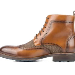 Men's Vintage Foundry Co Flint Lace Up Wingtip Dress Boots -ladyblacktie shop 158475 346296 3