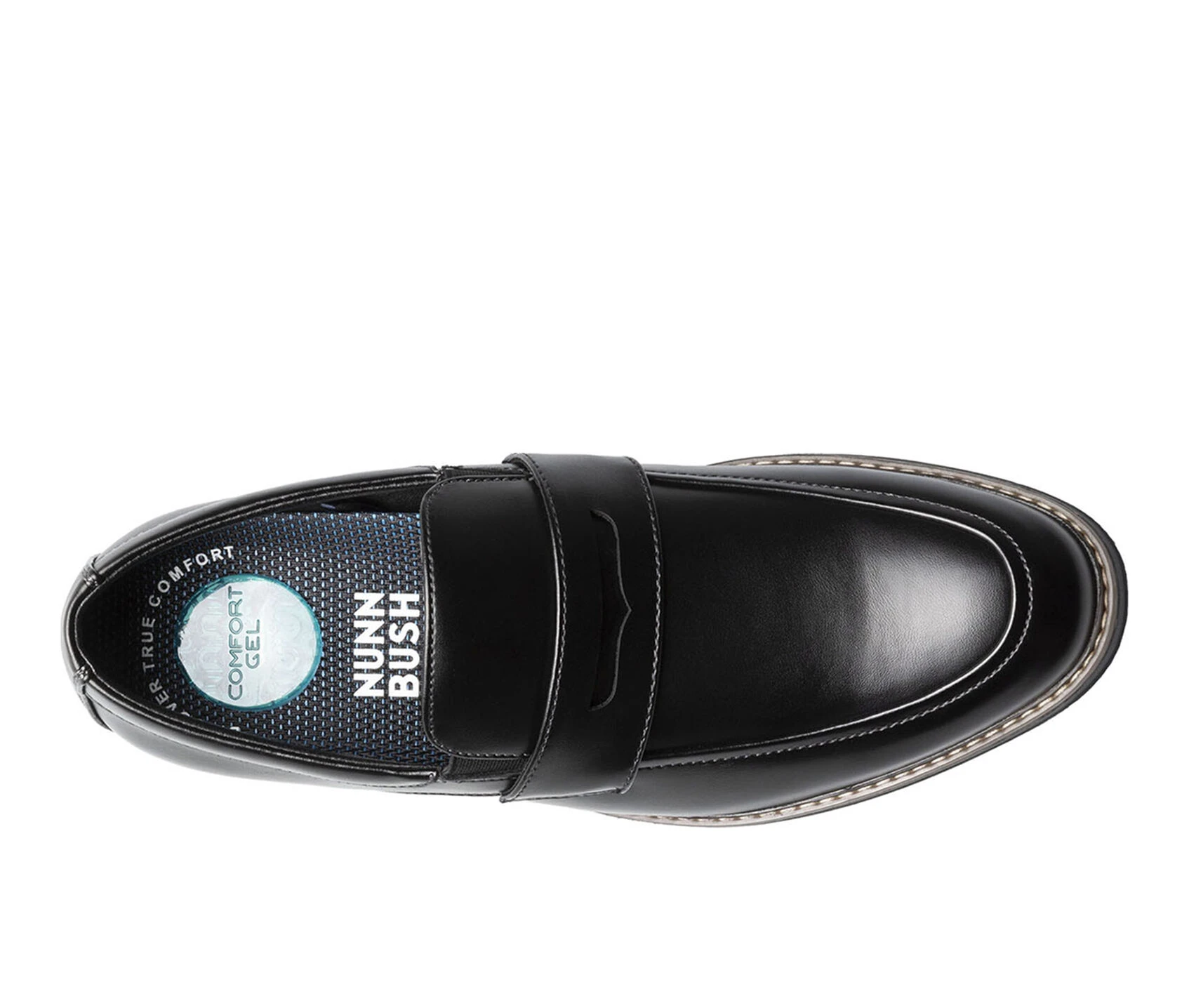 Men's Nunn Bush Carmelo Moc Toe Penny Loafer Dress Shoes 6 Men's Nunn Bush Carmelo Moc Toe Penny Loafer Dress Shoes - Image 6