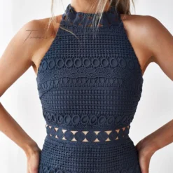 Rivers MIDI Dress - Steel Blue -ladyblacktie shop 30352 2000x 65263.1625678981