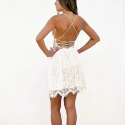 Aurelia Dress - White - FINAL SALE -ladyblacktie shop Aurelia White 21779.1597879577