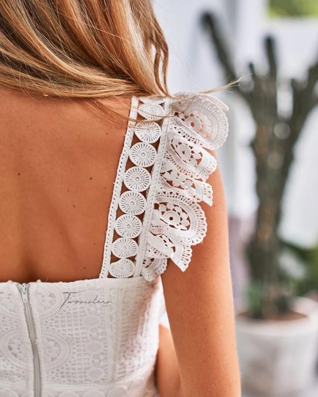 Codie Dress - WHITE 5 Codie Dress - WHITE - Image 5