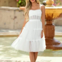 Windham Midi Dress - White-FINAL SALE