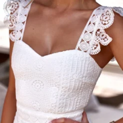 Giselle Dress - White 18 Giselle Dress - White -ladyblacktie shop Giselle Dress White two sisters 3 34843.1651236571