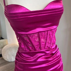 Pia Mini Dress - Fuchsia -ladyblacktie shop IMG 2342 83084.1692896618