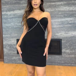 Millionaire Mini Dress - Black -ladyblacktie shop IMG 2022 09 15 17 39 43 5830 5E005D63 1 68257.1664034997