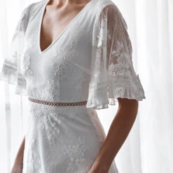 Jennie Dress - White-FINAL SALE -ladyblacktie shop Jennie dress white two sisters the label 4 51573.1557614539