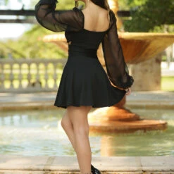 Vera Two Way Mini Dress - Black -ladyblacktie shop LB001 1013 79702.1652457700