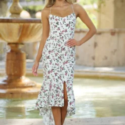 Michaela Dress- Floral -ladyblacktie shop LadyBlackTie 071243 14835.1658760553