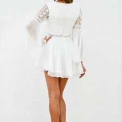 Alyse Dress - White -ladyblacktie shop alyse white 3 64566.1594606280