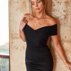 Brienne Dress - Black -ladyblacktie shop brienne dress black two sisters the label 3 16262.1651235896