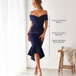 Brienne Dress - NAVY -ladyblacktie shop brienne navy 6 00938.1651232582