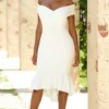 Brienne Dress - White