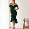 Brienne Dress - Emerald