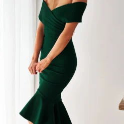 Brienne Dress - Emerald -ladyblacktie shop brienne green 3 52917.1694624950