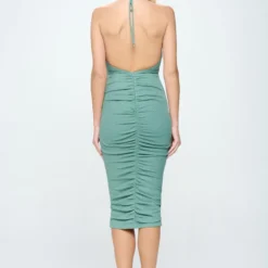 Charlie Midi Dress - Sage -ladyblacktie shop charlie midi 1 87963.1688994368
