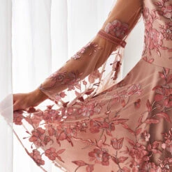 Davina Dress - Embroidery Rose -ladyblacktie shop davina dress 4 86828.1589904080