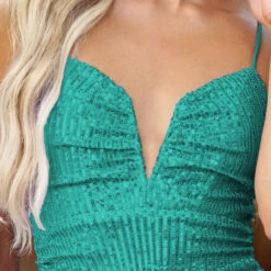 Emma Sequin Mini Dress -Teal -ladyblacktie shop emma turq copy 24134.1690377539