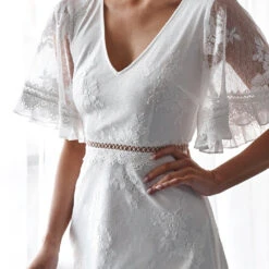 Jennie Dress - White-FINAL SALE -ladyblacktie shop jennie dress white two sisters the label 6 76891.1557614534