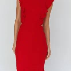 Kennedy Midi Dress - Red 5 Kennedy Midi Dress - Red -ladyblacktie shop kennedy 3 33764.1694690095