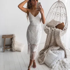 Khaleesi Dress - White -ladyblacktie shop khaleesi dress white 3 76566.1651072928