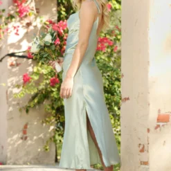 Lorena Midi Dress -Sage 7 Lorena Midi Dress -Sage -ladyblacktie shop ladyblacktie 6 20677.1616807422