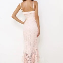 Leanne Midi Dress - BLUSH -ladyblacktie shop leanne blush 3 94226.1597970846