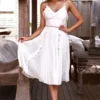 Maia Midi Dress- White - FINAL SALE