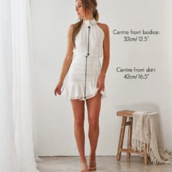 Pip Dress - Steel Blue -ladyblacktie shop pip dress steel blue two sisters the label 6 03527.1581627482