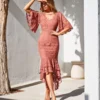Reyna Dress - Mauve