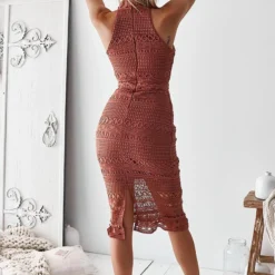 Rivers MIDI Dress - Mauve -ladyblacktie shop rivers midi dress mauve two sisters 3 41600.1651063420