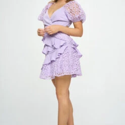 Sandra Mini Dress - Lilac-FINAL SALE -ladyblacktie shop sandra l 3 56208.1687353715