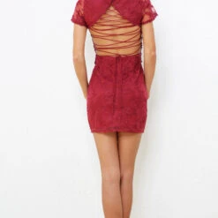 Shay Lace Dress - Berry - FINAL SALE -ladyblacktie shop shay dress berry 82188.1598555127